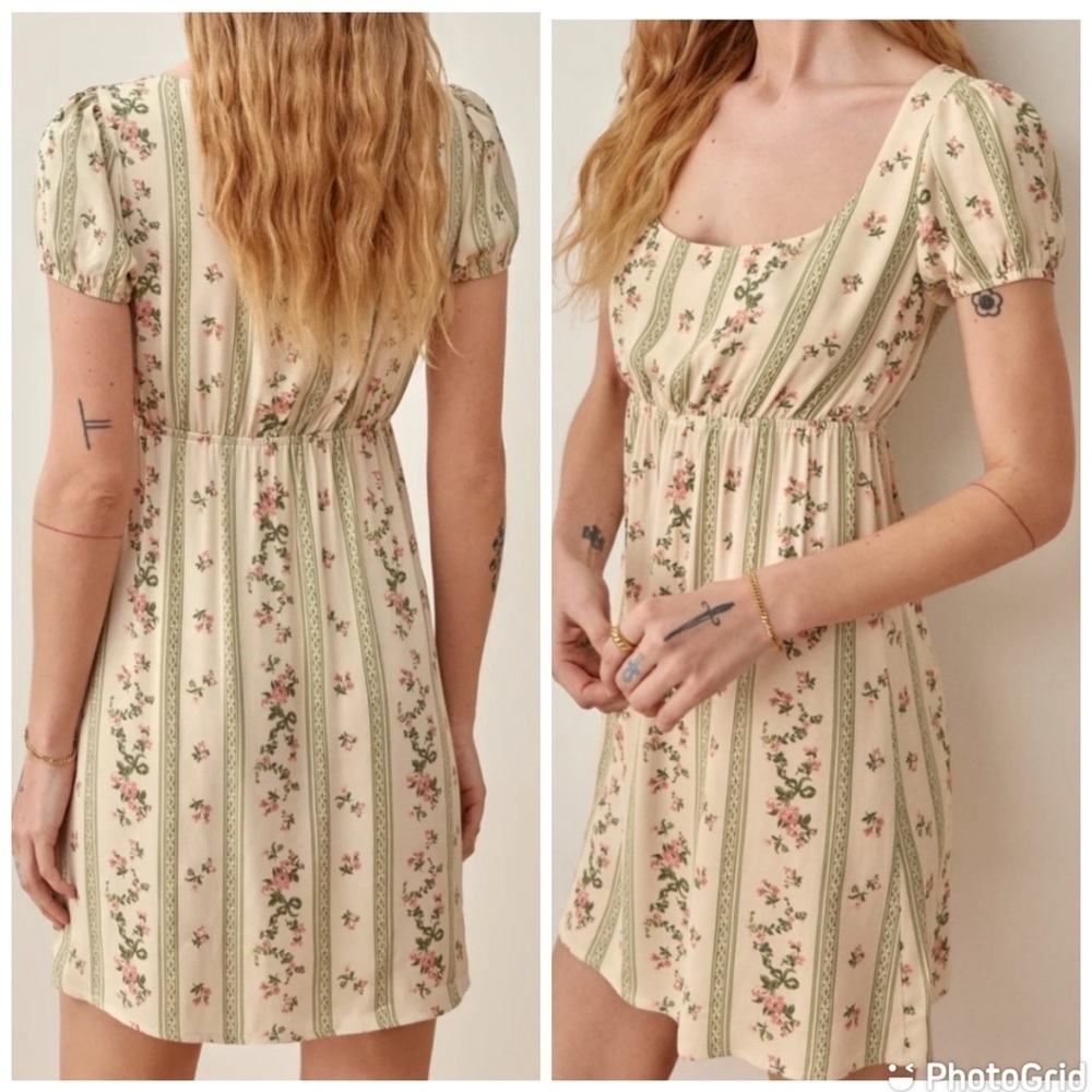 Reformation Zello Dress in Heath Size XS